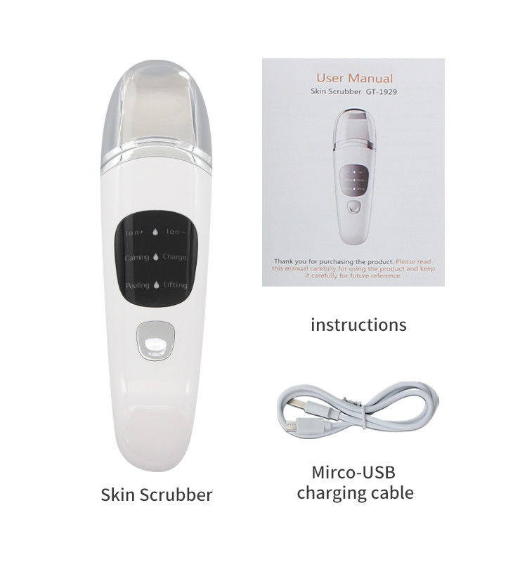 Mini draagbare ultrasoon huidscrubber voor diep reiniging en huidverjonging