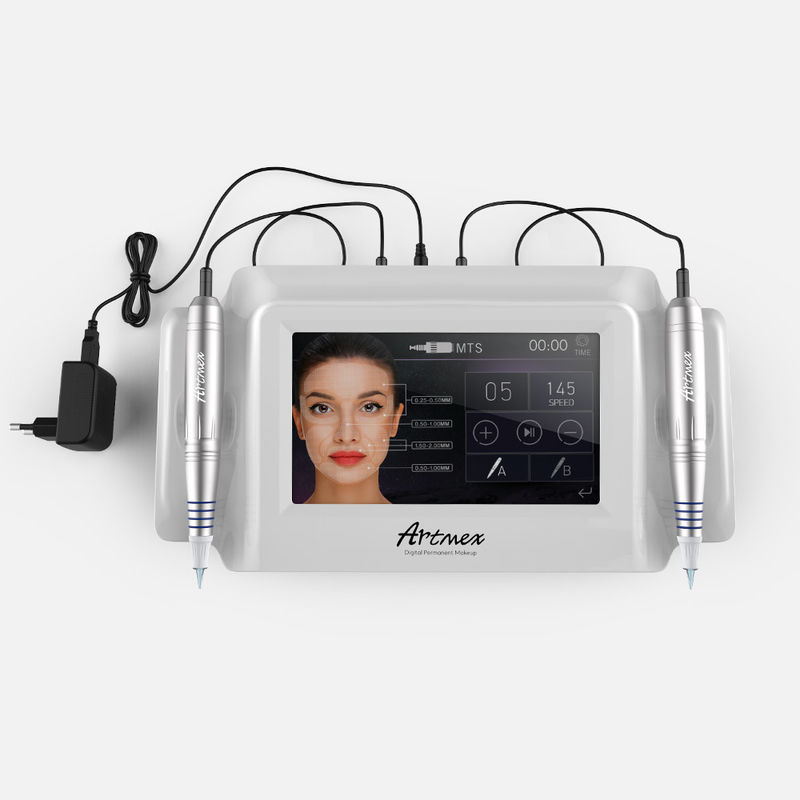 ABS Aluminium Artmex V8 Microneedling Derma Pen PMU en MTS Function Tattoo Machine Kit