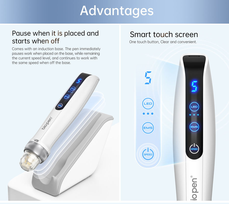 Verbeter uw huidverzorgingsroutine met Bio Pen Q2 EMS Microneedling en LED-lichttherapie
