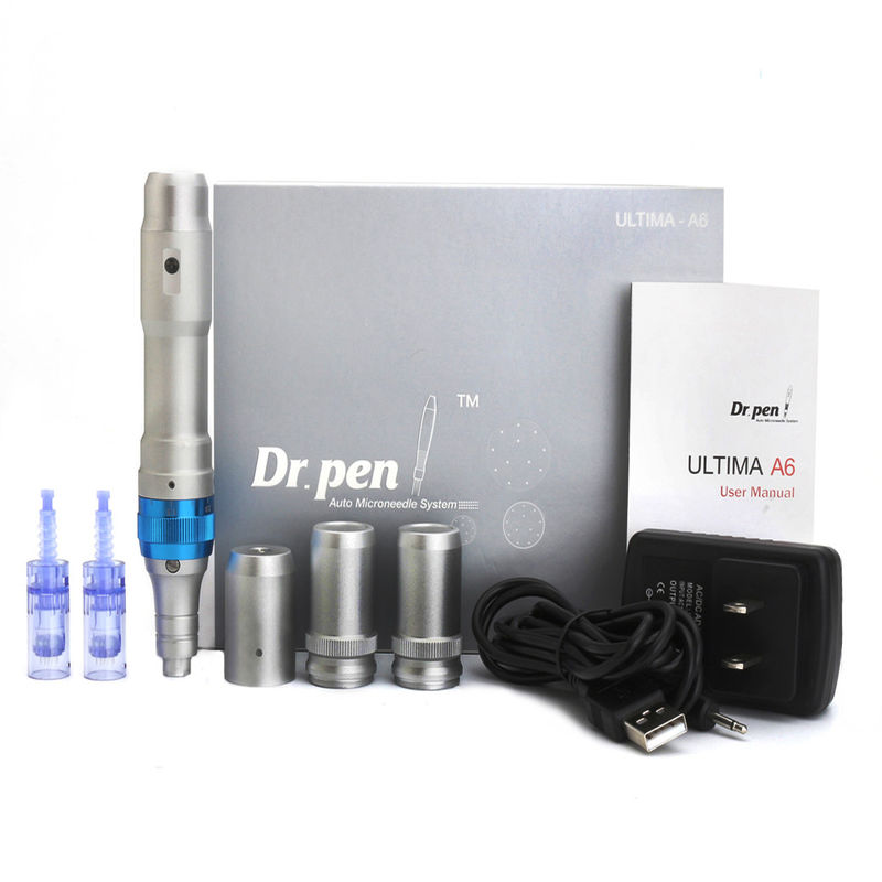 Dr Pen Powerful Ultima A6 Microneedle Dermapen Meso Oplaadbaar met draadloze en bedrade stroomtoevoer
