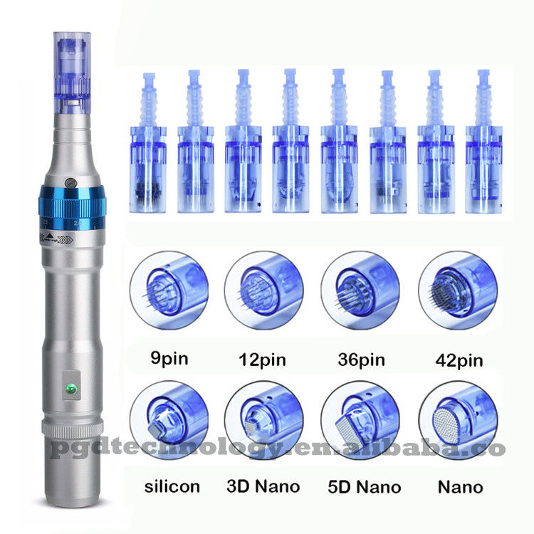 Dr Pen Powerful Ultima A6 Microneedle Dermapen Meso Oplaadbaar met draadloze en bedrade stroomtoevoer