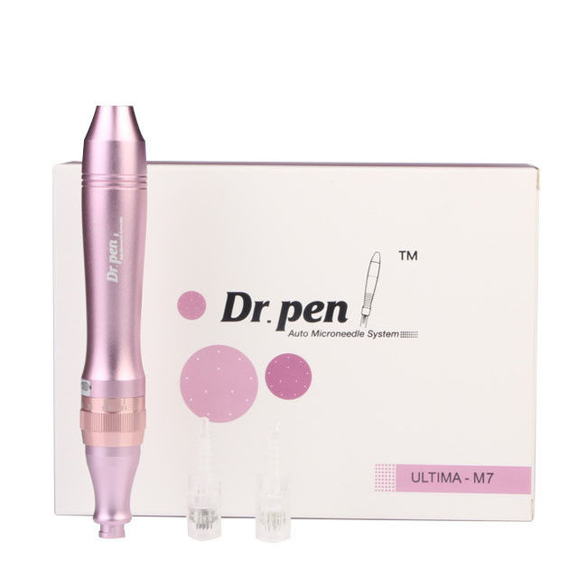 CE M7 Microneedle System Elektrische Derma Pen voor lichaam Gezicht Lippen en ogen Verjonging