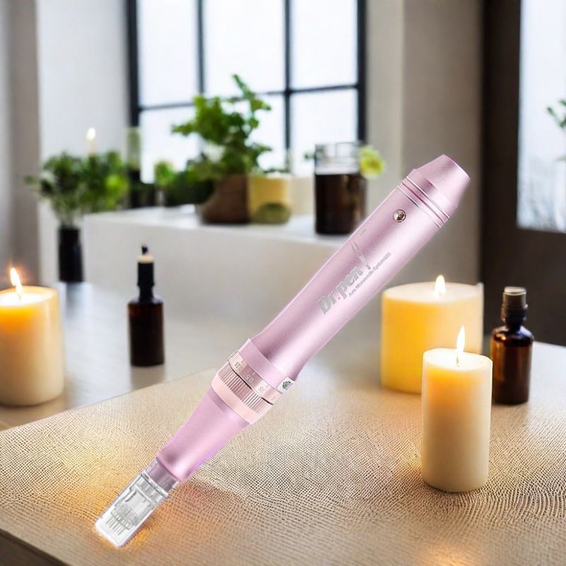 CE M7 Microneedle System Elektrische Derma Pen voor lichaam Gezicht Lippen en ogen Verjonging
