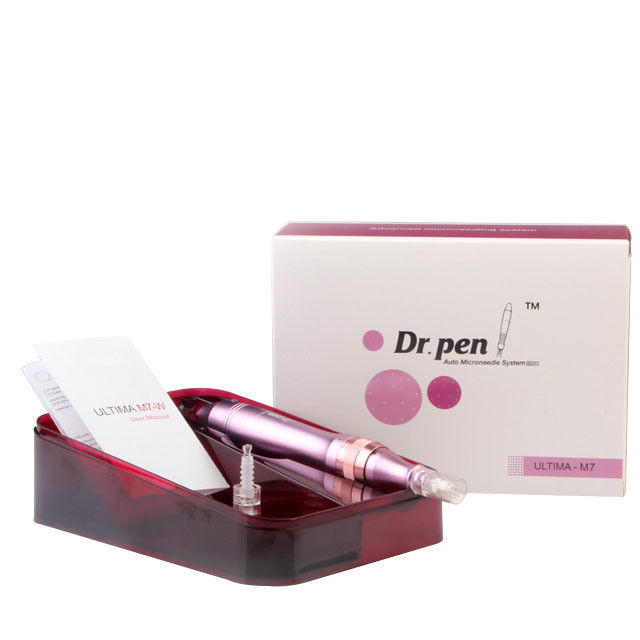 CE M7 Microneedle System Elektrische Derma Pen voor lichaam Gezicht Lippen en ogen Verjonging