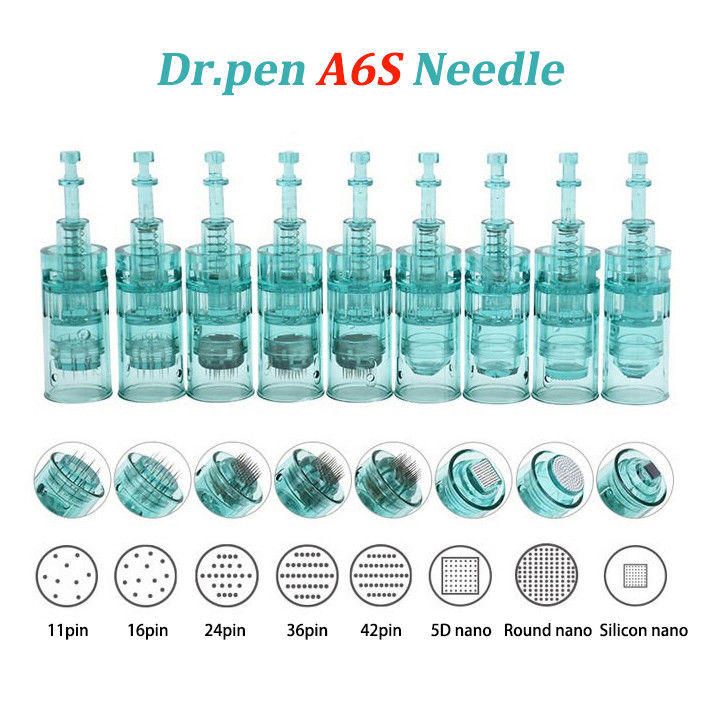 Dr pen A6S Draadloos / Draadloos 2 in 1 Elektrisch microneedlingapparaat voor schoonheid persoonlijke verzorging