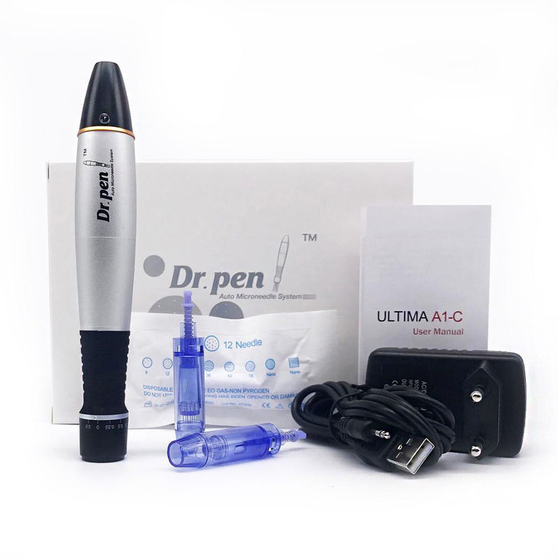 1/3/7/9/12/24/36/42/nano-naalden Dr. derma pen A1-C medisch CE microneedling apparaat