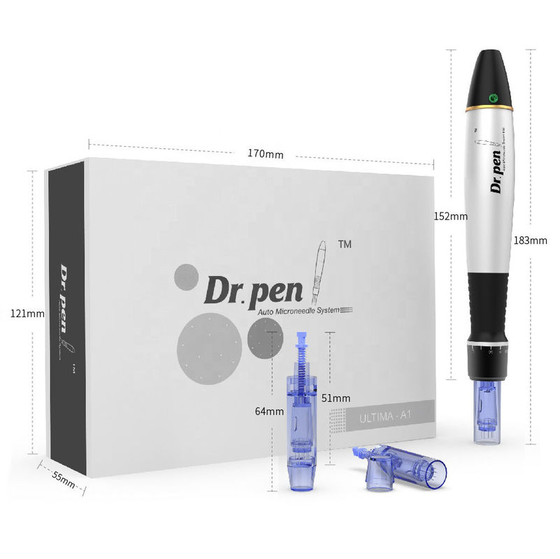 1/3/7/9/12/24/36/42/nano-naalden Dr. derma pen A1-C medisch CE microneedling apparaat