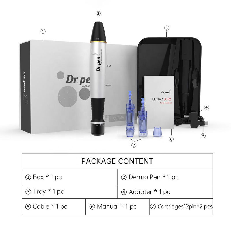 Behandelen van donkere kringen met elektrische Derma Dr.Pen A1 Micro Naaldroller OEM