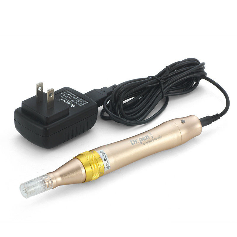 UK Plugs Type Dr Pen M5 Gold Dermapen voor microneedle therapie en huidverjonging