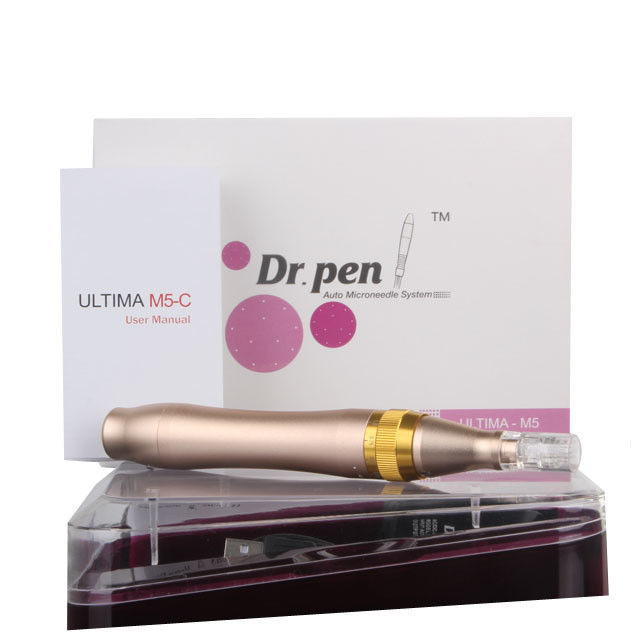 Revitaliseer de huid met Dr Pen M5-W Gold Dermapen en 1/3/7/9/12/24/36/42 naalden