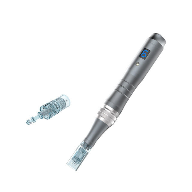 6 snelheden digitaal scherm Dr Pen M8 draadloze elektrische Derma Pen voor huidverjonging