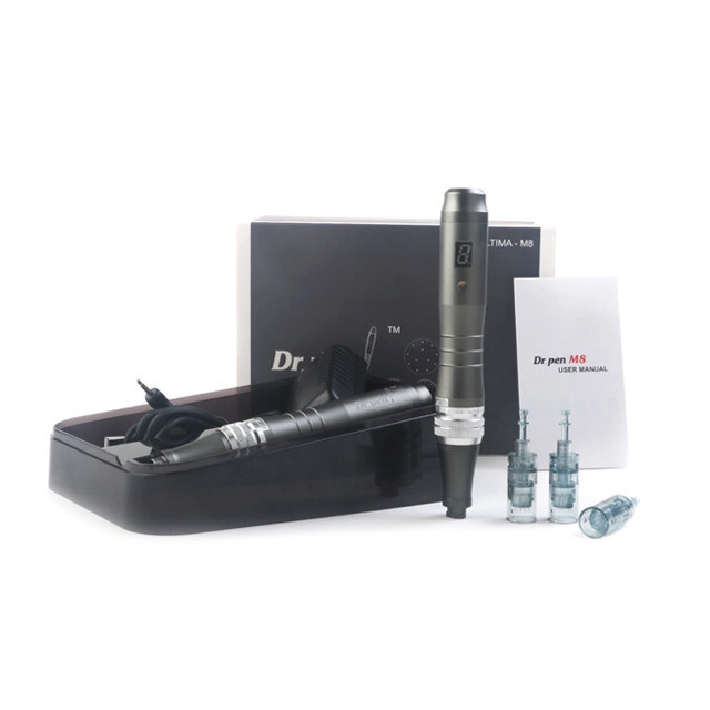 Dr Pen M8 Derma Pen met digitaal display en 6 snelheden Het ultieme microneedling gereedschap