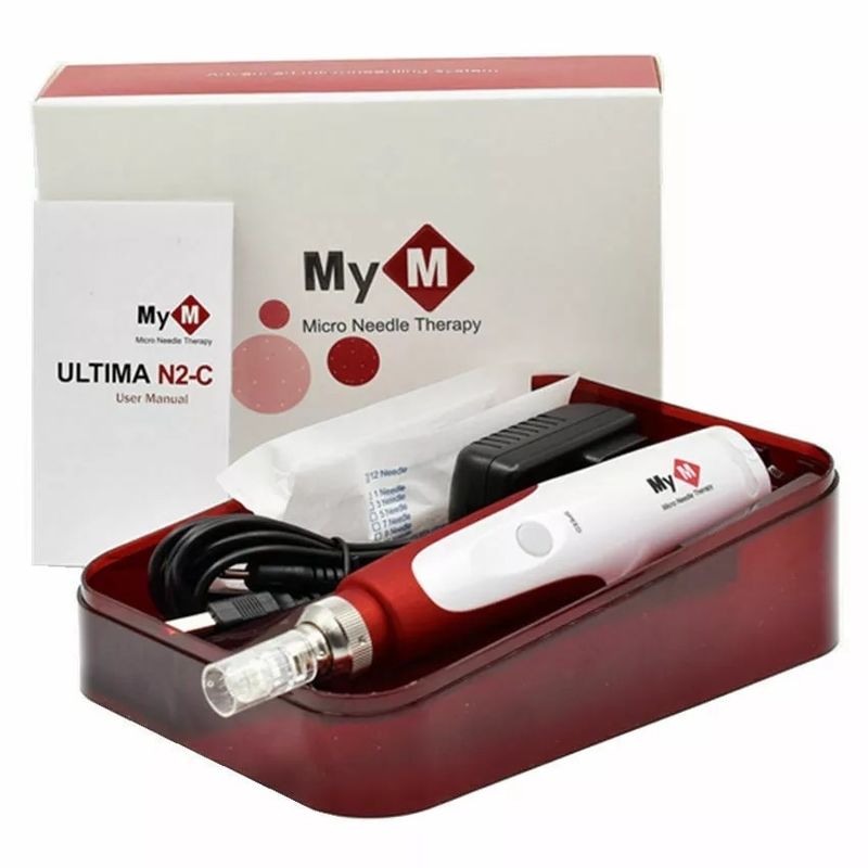 Oplaadbare Dr. pen N2 W 5 Speed Auto Microneedle System voor het verwijderen van rekmerken