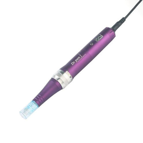 Aluminium legering lichaam Dr pen X5 Derma Pen Auto Microneedle System Verstelbare naaldlengten voor UK Plugs