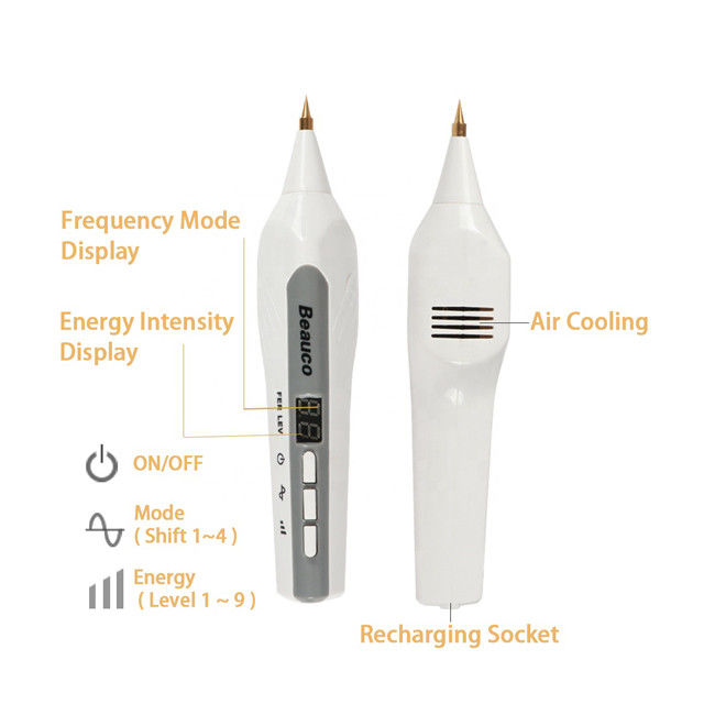 110V-240V Nominale Spanning Tattoo Removal Oplaadbare Mini Mole Laser Pen voor schoonheidsverzorging
