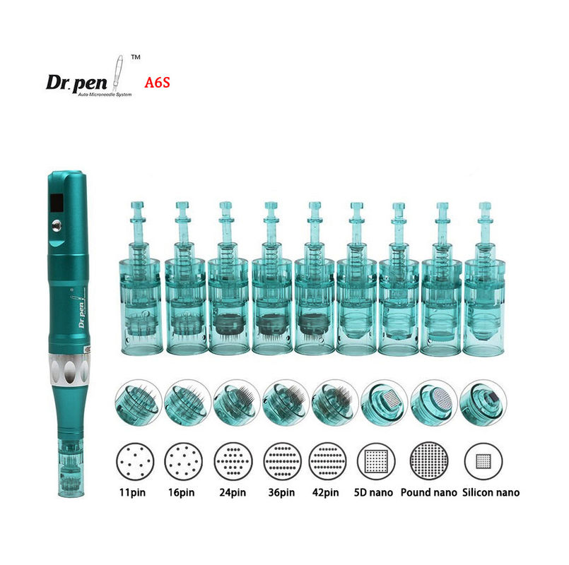 Plastic PC Body Material Derma Pen Naalden voor A1 A6 A7 M5 M7 M8 A6S N2 MYM X5 E30
