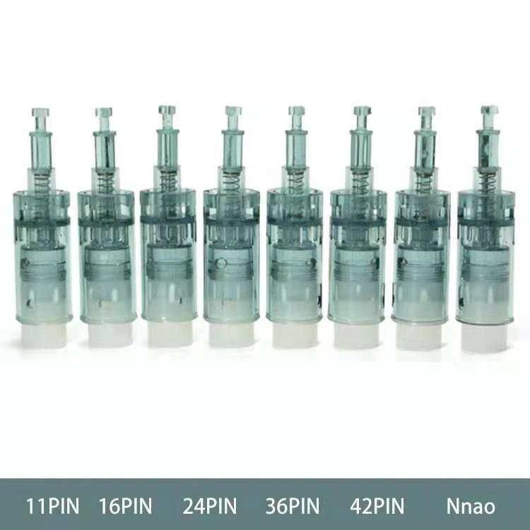 Derma Rolling System met 1 3 5 7 9 12 24 36 42 Pins Nano Naaldcartridge Huidverzorging