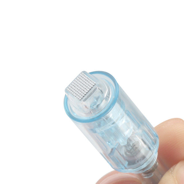 X5 Elektrische Derma Pen Stamp 9/12/36/42/Nano-naaldpatronen voor het nek-/ keeldoelgebied