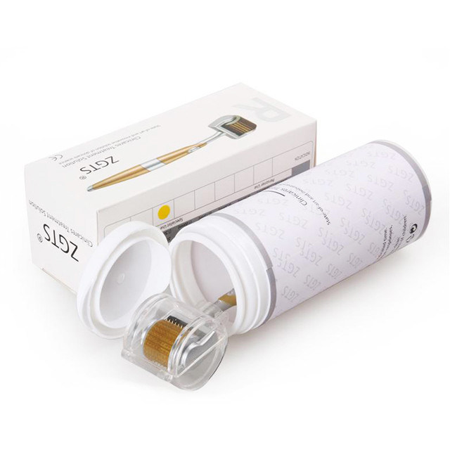 Effectieve NO-plugs type Microneedle Derma Roller Zgts met Titanium Alloy Naalden