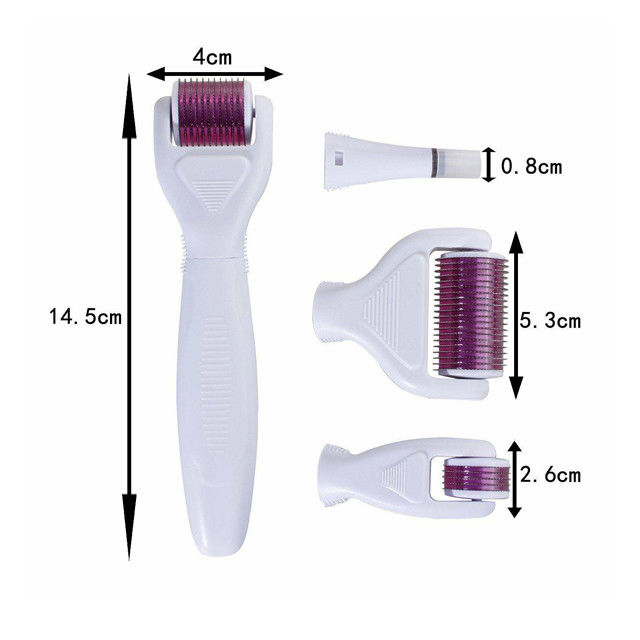 Ervaar de kracht van 5 in 1 DRS Derma Roller 300/720/1200 naalden voor vlekkeloze huid
