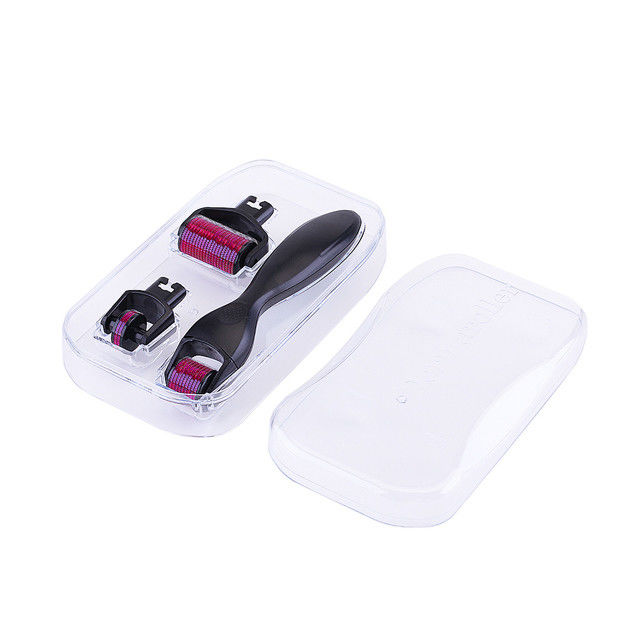 NO Plugs Type Titanium Derma Roller voor het gezicht Doelgebied Lichaam 3-in-1 ontwerp