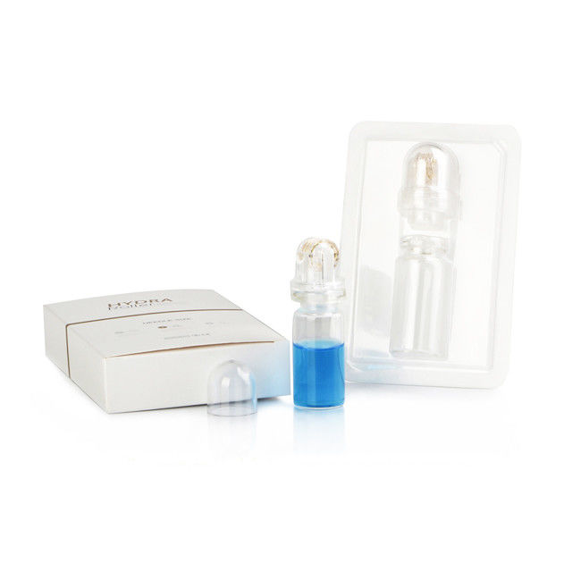 CE goedgekeurd 64 Gold Tips Hydra Microneedle Titanium Derma Roller voor hyaluronzuur