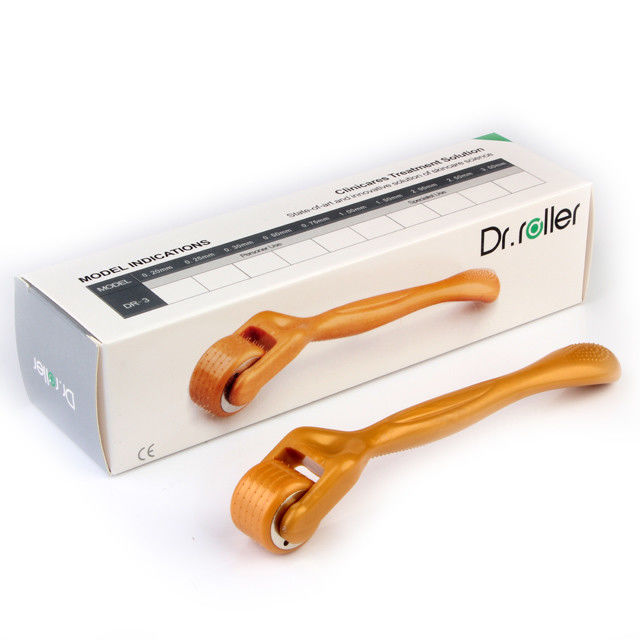 Aanpassen Derma Roller voor huidverjonging 120 naalden Micro Naald Therapie Gezicht Roller