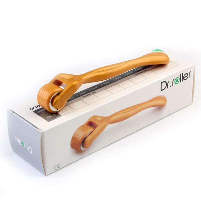 Aanpassen Derma Roller voor huidverjonging 120 naalden Micro Naald Therapie Gezicht Roller