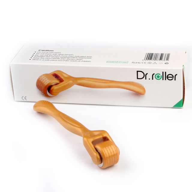 Aanpassen Derma Roller voor huidverjonging 120 naalden Micro Naald Therapie Gezicht Roller