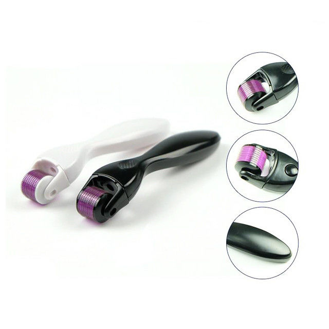 Roestvrij staal/titanium microneedle dermaroller 0,2-3,0 mm voor huidverjonging