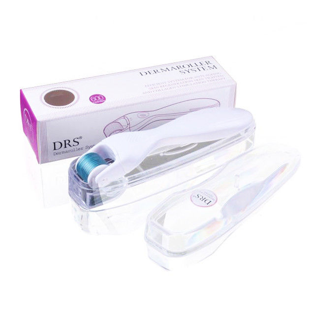 Roestvrij staal/titanium microneedle dermaroller 0,2-3,0 mm voor huidverjonging
