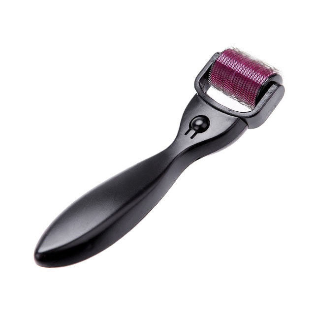 1200 pinnen Titanium naald Microneedle Derma huid roller voor het hoofd doel gebied en meer