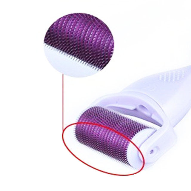 1200 pinnen Titanium naald Microneedle Derma huid roller voor het hoofd doel gebied en meer