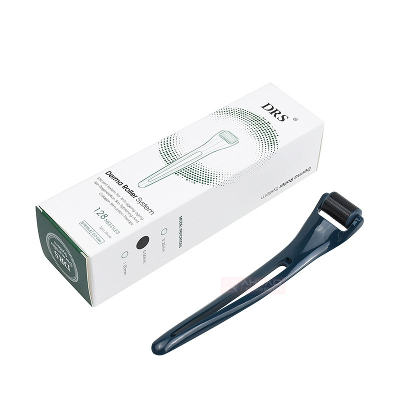 Echte Derma Roller DRS128 128 Naald Micro Naald Beauty Machine voor anti-aging