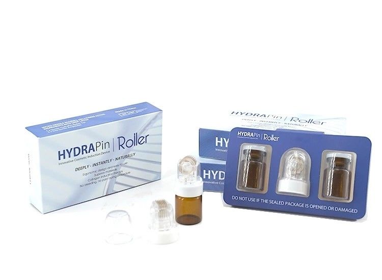 NO Plugs Type Nieuw ontworpen 42/150Goud Titanium Microneedle Hydra Stamphydra Roller voor huidverjonging