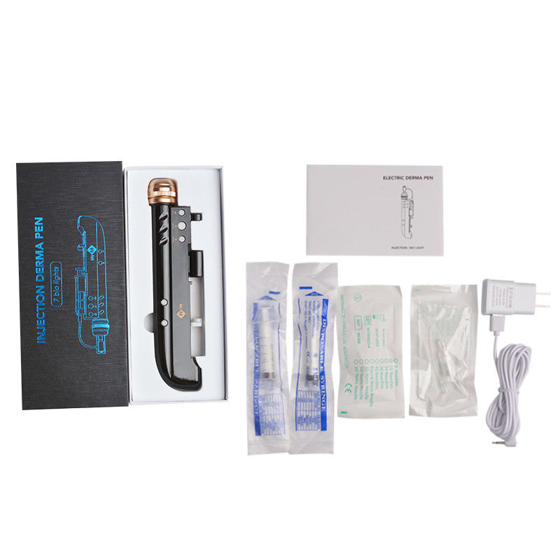7 Lights Nano Derma Pen Elektrische Microneedle Pen voor borstvergroters en gezichtsverzorging