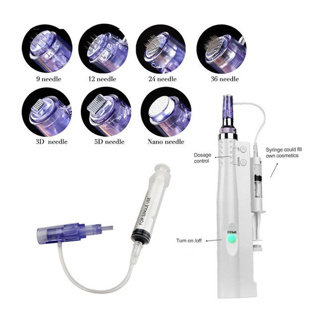 Derma Pen 2 in 1 voor schoonheidssalon en spa naald Hoeveelheid 9/12/24/36/42/Ronde Nano/3D/5D